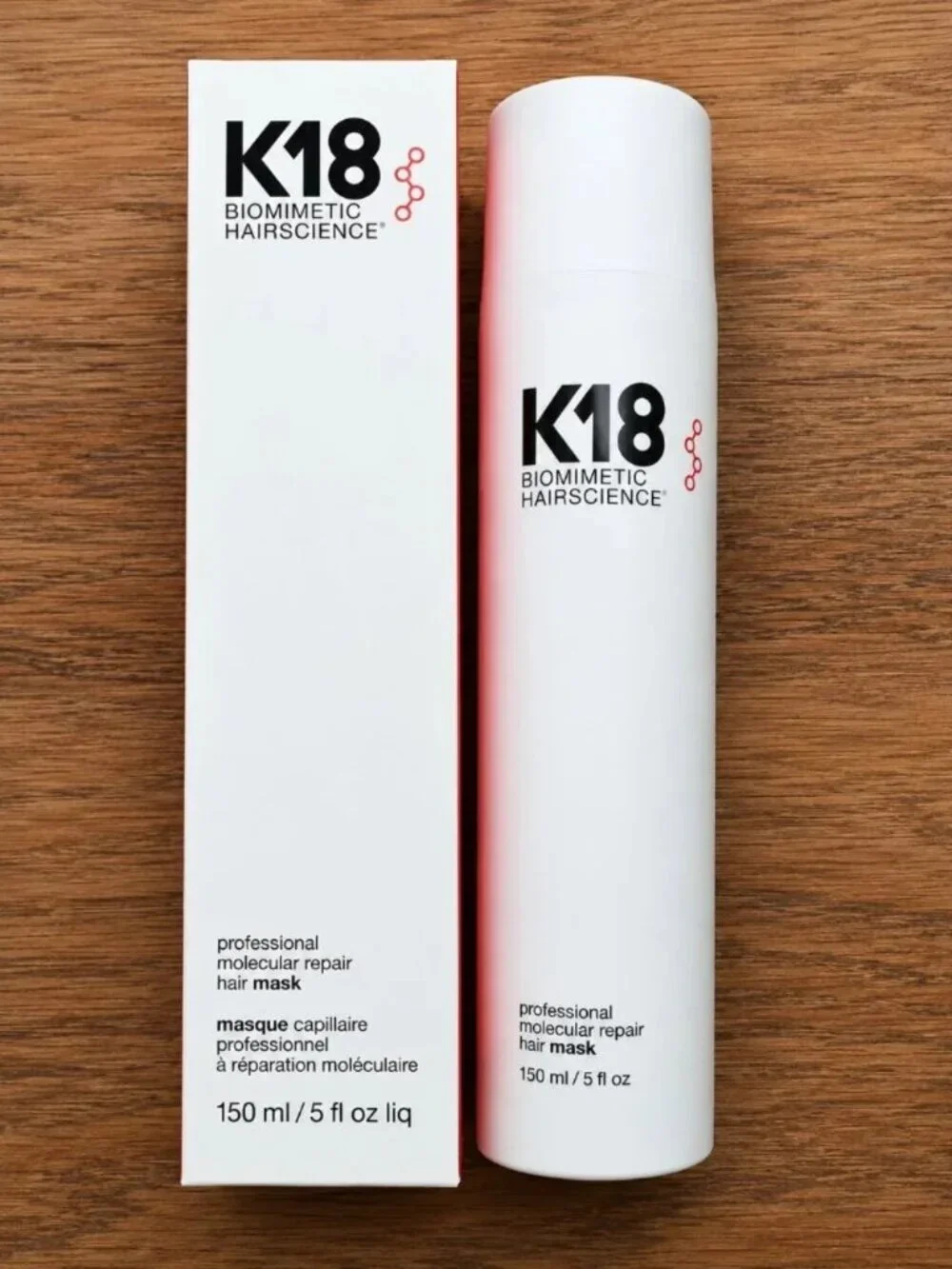 K18 Molecular Repair Hair Mask 2 Pack 150ml Each